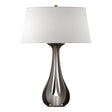 Hubbardton Forge 2013 Dark Smoke Flax Shade (SE) Lino Table Lamp