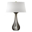 Hubbardton Forge 2013 Dark Smoke Flax Shade (SE) Lino Table Lamp