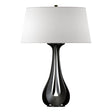 Hubbardton Forge 2013 Black Flax Shade (SE) Lino Table Lamp