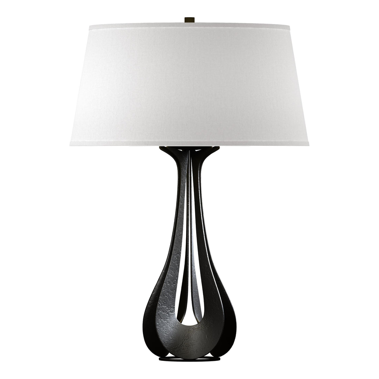 Hubbardton Forge 2013 Black Flax Shade (SE) Lino Table Lamp
