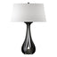 Hubbardton Forge 2013 Black Flax Shade (SE) Lino Table Lamp