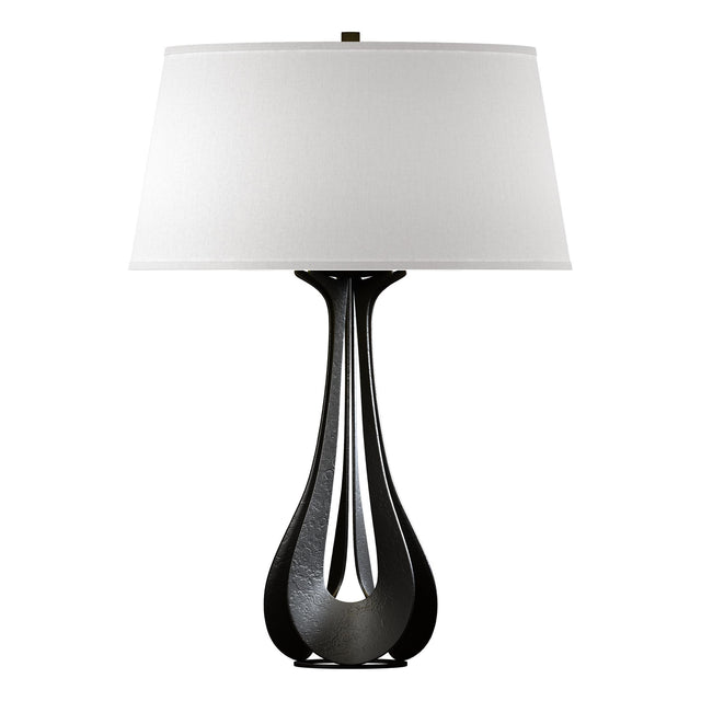 Hubbardton Forge 2013 Black Flax Shade (SE) Lino Table Lamp