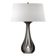 Hubbardton Forge 2013 Oil Rubbed Bronze Flax Shade (SE) Lino Table Lamp