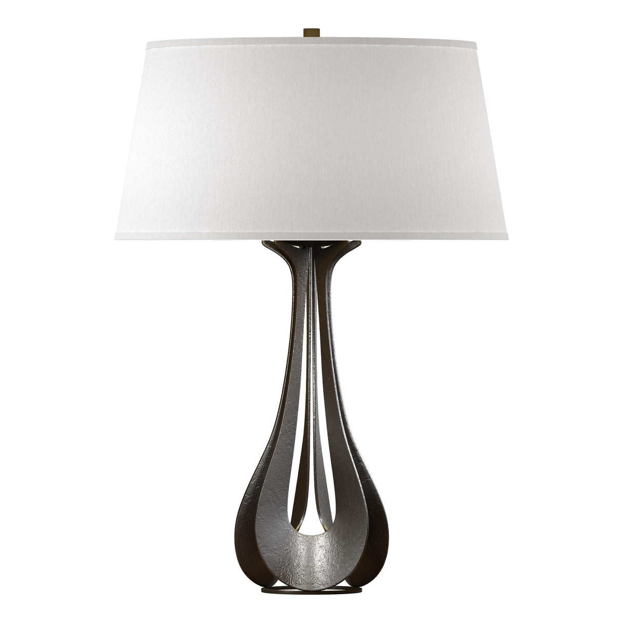 Hubbardton Forge 2013 Oil Rubbed Bronze Flax Shade (SE) Lino Table Lamp