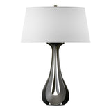Hubbardton Forge 2013 Natural Iron Natural Anna Shade (SF) Lino Table Lamp