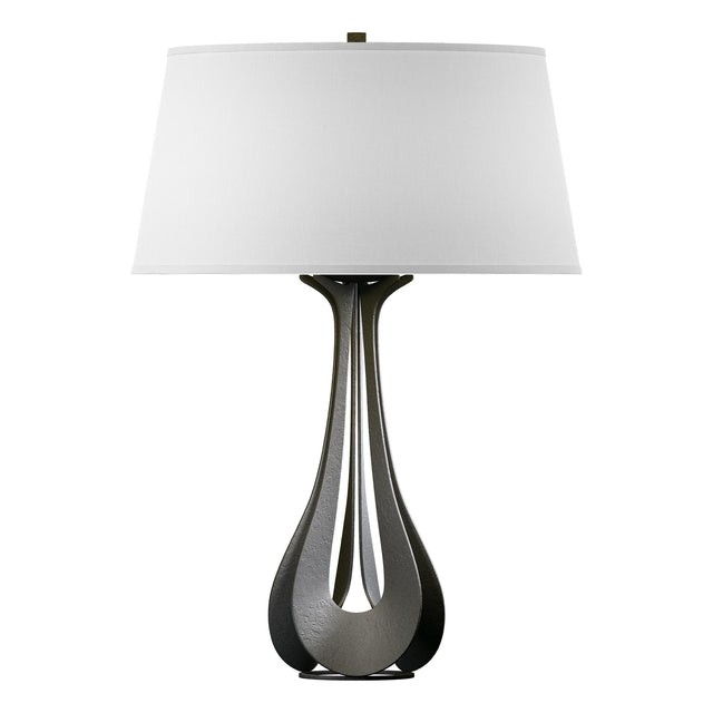 Hubbardton Forge 2013 Natural Iron Natural Anna Shade (SF) Lino Table Lamp