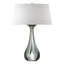 Hubbardton Forge 2013 Vintage Platinum Flax Shade (SE) Lino Table Lamp