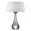 Hubbardton Forge 2013 Vintage Platinum Natural Anna Shade (SF) Lino Table Lamp