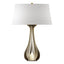 Hubbardton Forge 2013 Soft Gold Flax Shade (SE) Lino Table Lamp