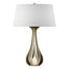 Hubbardton Forge 2013 Soft Gold Natural Anna Shade (SF) Lino Table Lamp
