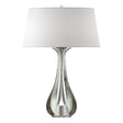Hubbardton Forge 2013 Sterling Flax Shade (SE) Lino Table Lamp