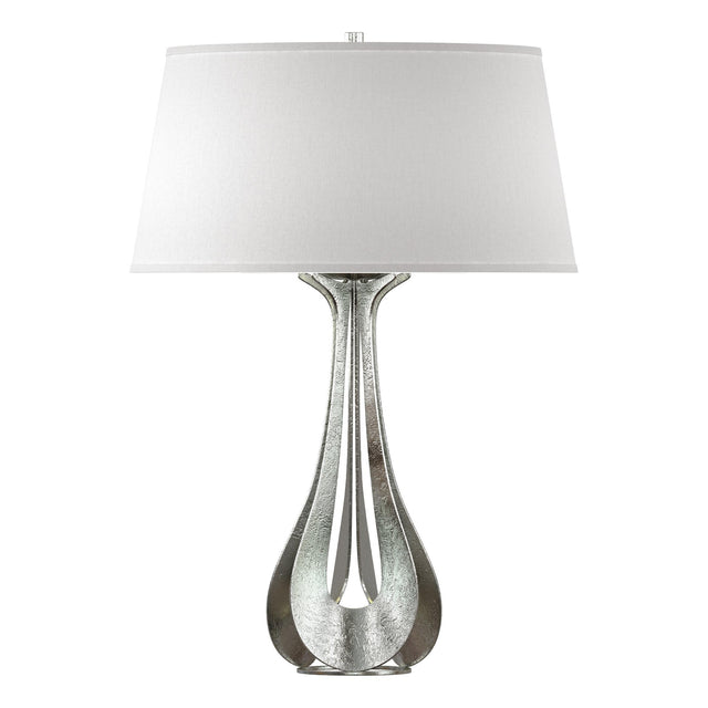 Hubbardton Forge 2013 Sterling Flax Shade (SE) Lino Table Lamp