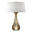 Hubbardton Forge 2013 Modern Brass Flax Shade (SE) Lino Table Lamp