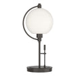 Hubbardton Forge 2015 Oil Rubbed Bronze Opal Glass (GG) Pluto Table Lamp