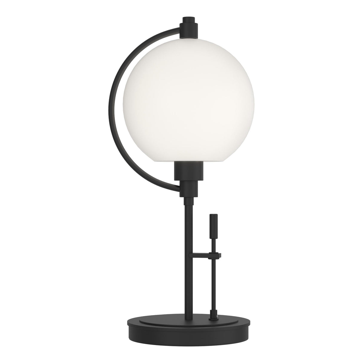 Hubbardton Forge 2015 Black Opal Glass (GG) Pluto Table Lamp
