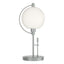 Hubbardton Forge 2015 Vintage Platinum Opal Glass (GG) Pluto Table Lamp