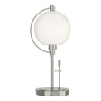 Hubbardton Forge 2015 Sterling Opal Glass (GG) Pluto Table Lamp