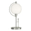 Hubbardton Forge 2015 Sterling Opal Glass (GG) Pluto Table Lamp