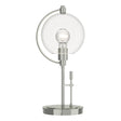 Hubbardton Forge 2015 Sterling Clear Glass (ZM) Pluto Table Lamp