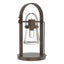 Hubbardton Forge 2014 Bronze Clear Glass (ZM) Erlenmeyer Table Lamp