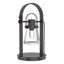 Hubbardton Forge 2014 Oil Rubbed Bronze Clear Glass (ZM) Erlenmeyer Table Lamp