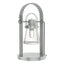 Hubbardton Forge 2014 Vintage Platinum Clear Glass (ZM) Erlenmeyer Table Lamp