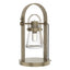 Hubbardton Forge 2014 Soft Gold Clear Glass (ZM) Erlenmeyer Table Lamp