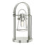 Hubbardton Forge 2014 Sterling Clear Glass (ZM) Erlenmeyer Table Lamp