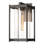 Hubbardton Forge 2023 Coastal Bronze Clear Glass (ZM) Cela Large Outdoor Sconce