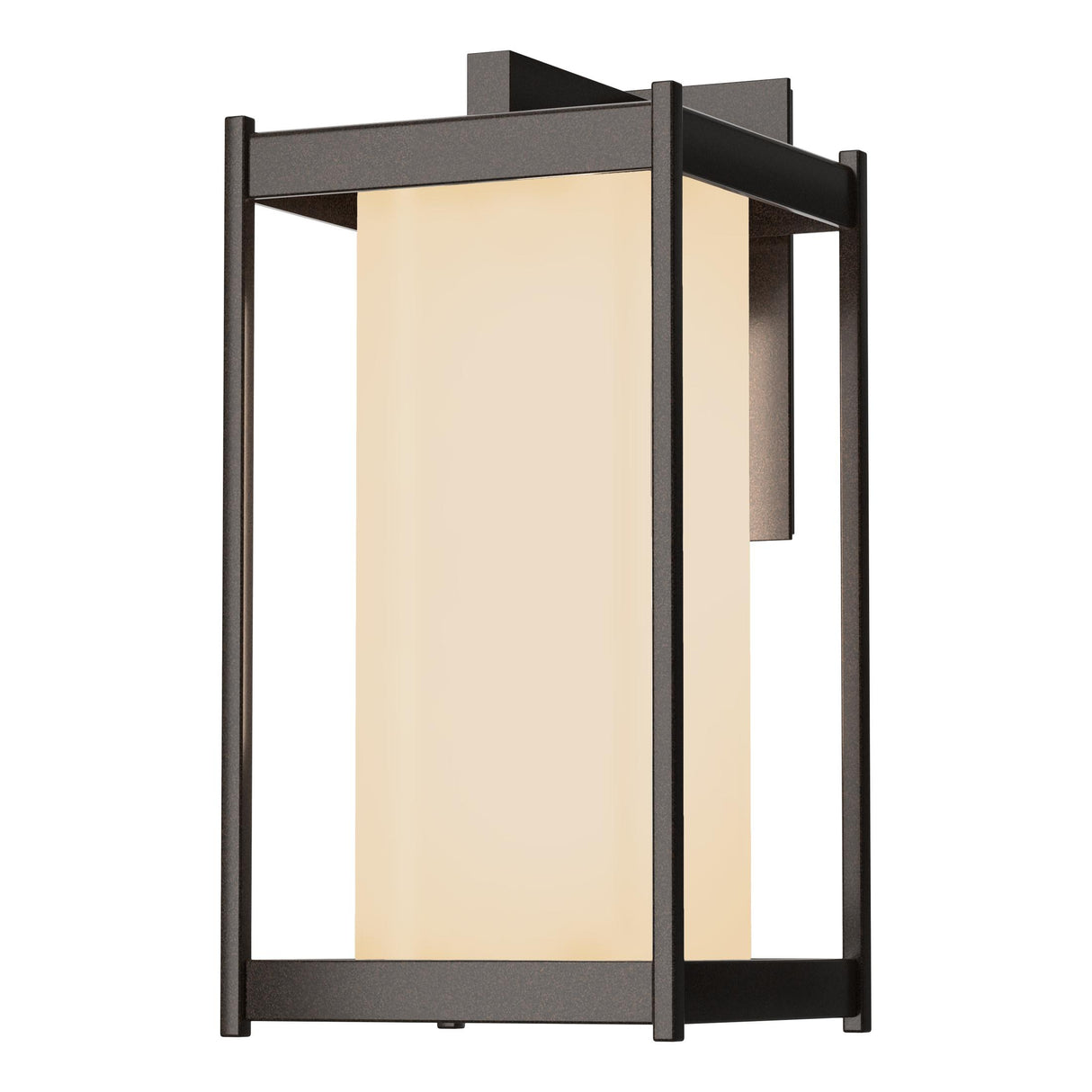 Hubbardton Forge 2023 Coastal Bronze Opal Glass (GG) Cela Large Outdoor Sconce