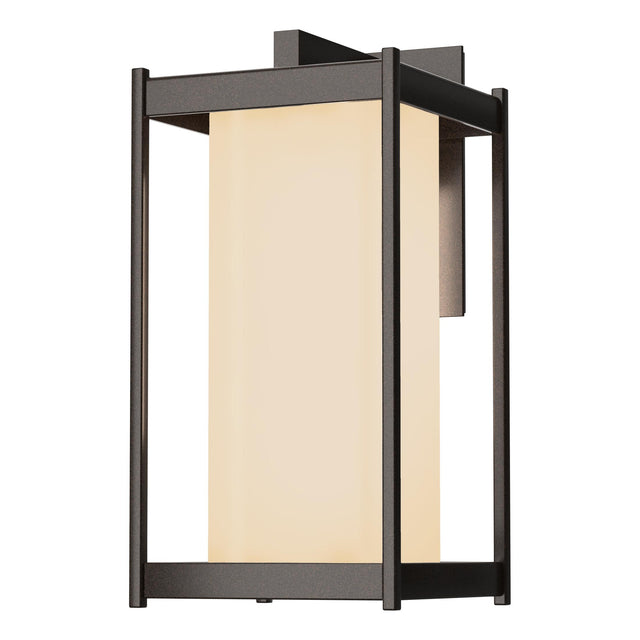 Hubbardton Forge 2023 Coastal Bronze Opal Glass (GG) Cela Large Outdoor Sconce