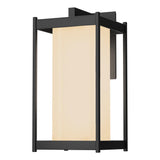 Hubbardton Forge 2023 Coastal Black Opal Glass (GG) Cela Large Outdoor Sconce