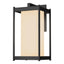 Hubbardton Forge 2023 Coastal Black Opal Glass (GG) Cela Large Outdoor Sconce