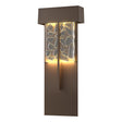 Hubbardton Forge 2020 Coastal Bronze Clear Glass with Shards (YP) Shard XL Outdoor Sconce