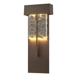 Hubbardton Forge 2020 Coastal Bronze Clear Glass with Shards (YP) Shard XL Outdoor Sconce