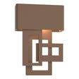 Hubbardton Forge 2016 Coastal Bronze Left Collage Small Dark Sky Friendly LED Outdoor Sconce