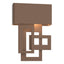 Hubbardton Forge 2016 Coastal Bronze Left Collage Small Dark Sky Friendly LED Outdoor Sconce