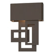 Hubbardton Forge 2016 Coastal Oil Rubbed Bronze Right Collage Small Dark Sky Friendly LED Outdoor Sconce