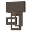 Hubbardton Forge 2016 Coastal Oil Rubbed Bronze Right Collage Small Dark Sky Friendly LED Outdoor Sconce