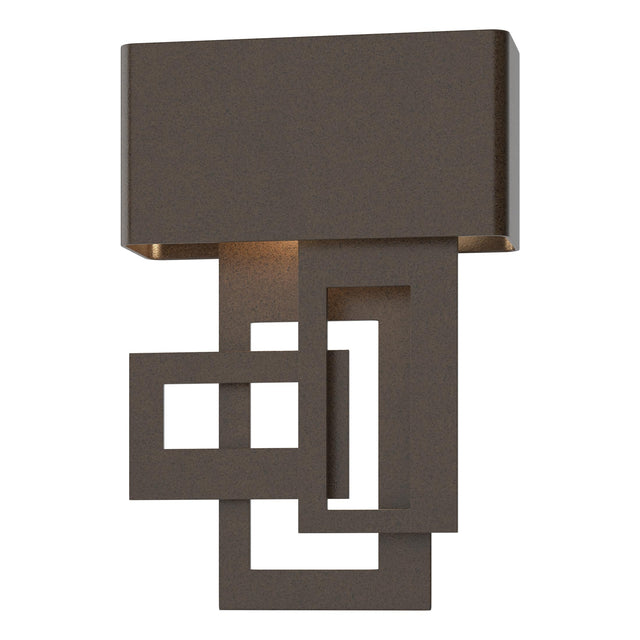 Hubbardton Forge 2016 Coastal Oil Rubbed Bronze Right Collage Small Dark Sky Friendly LED Outdoor Sconce