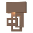 Hubbardton Forge 2016 Coastal Bronze Right Collage Small Dark Sky Friendly LED Outdoor Sconce