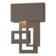 Hubbardton Forge 2016 Coastal Dark Smoke Right Collage Small Dark Sky Friendly LED Outdoor Sconce
