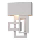 Hubbardton Forge 2016 Coastal Burnished Steel Right Collage Small Dark Sky Friendly LED Outdoor Sconce