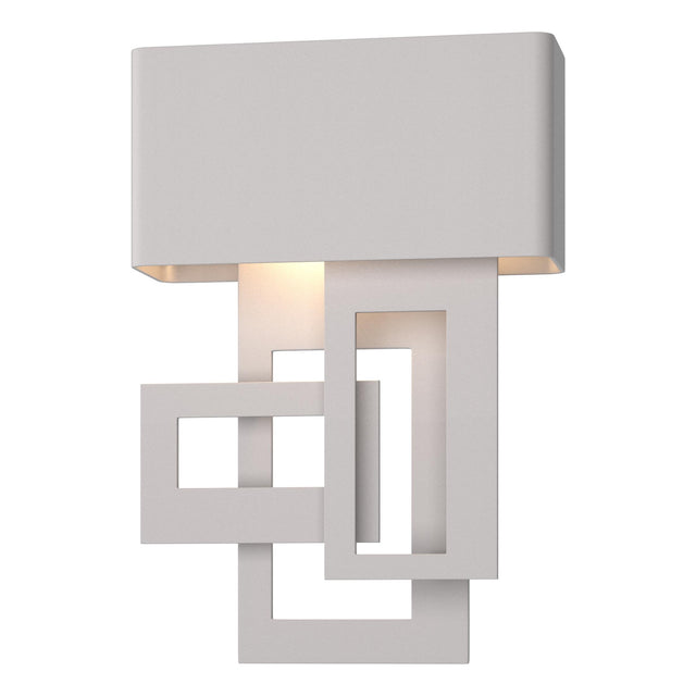 Hubbardton Forge 2016 Coastal Burnished Steel Right Collage Small Dark Sky Friendly LED Outdoor Sconce