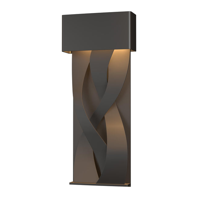 Hubbardton Forge 2016 Coastal Oil Rubbed Bronze Tress Small Dark Sky Friendly LED Outdoor Sconce
