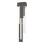 Hubbardton Forge 2018 Coastal Natural Iron Seeded Clear Glass (II) Left Rainfall Large LED Outdoor Sconce