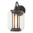 Hubbardton Forge 2022 Coastal Oil Rubbed Bronze Clear Glass (ZM) Fairwinds Outdoor Sconce
