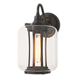 Hubbardton Forge 2022 Coastal Oil Rubbed Bronze Clear Glass (ZM) Fairwinds Outdoor Sconce
