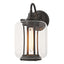 Hubbardton Forge 2022 Coastal Oil Rubbed Bronze Clear Glass (ZM) Fairwinds Outdoor Sconce