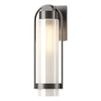 Hubbardton Forge 2023 Coastal Oil Rubbed Bronze Frosted Glass (FD) Alcove Medium Outdoor Sconce